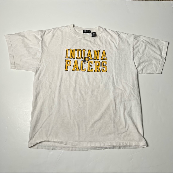 009 - VINTAGE 00s INDIANA PACERS NBA BASKETBALL T SHIRT